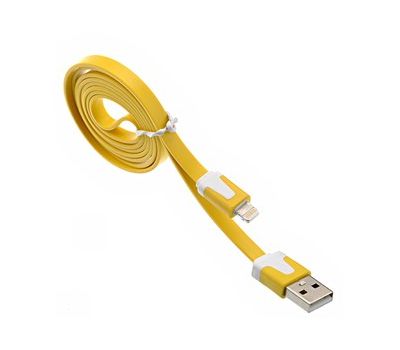 Data-cable USB Card Charger iPhone 4 Yellow