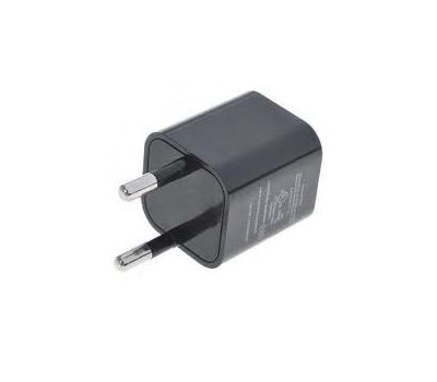 СЗУ USB mini 1A кубик ''B'' (0.5A) Black