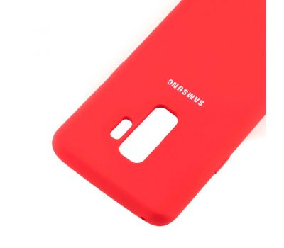 Чохол для Samsung Galaxy S9+ (G965) Silky Soft Touch червоний 1100202