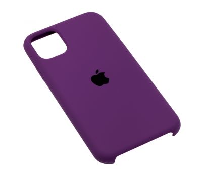 Чохол Silicone для iPhone 11 case grape 1105992
