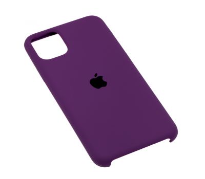Чохол silicone для iPhone 11 Pro Max case виноград 1106241