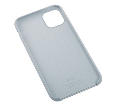 Чохол silicone для iPhone 11 Pro Max case синій туман 1106210