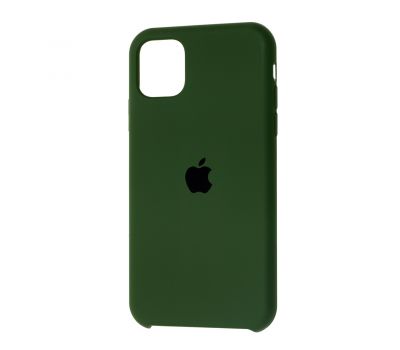 Чохол Silicone для iPhone 11 case atrovirens 1106015