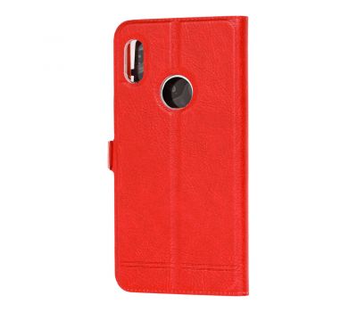 Чохол книжка для Xiaomi Redmi Note 5 / Note 5 Pro Rock з двома вікнами червоний 1107273