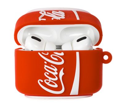 Чохол для AirPods Pro Coca-Cola "червоний"