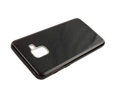 Чохол для Samsung Galaxy A8 2018 (A530) Glitter з блискітками чорний 111278