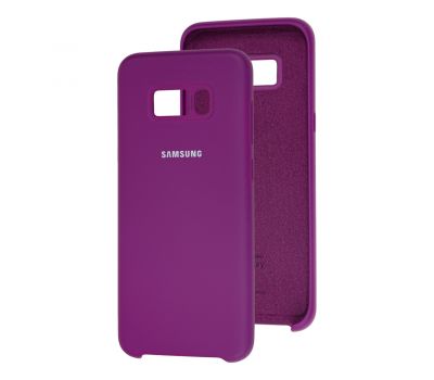 Чохол для Samsung Galaxy S8 Plus (G955) Silky Soft Touch "бузковий"