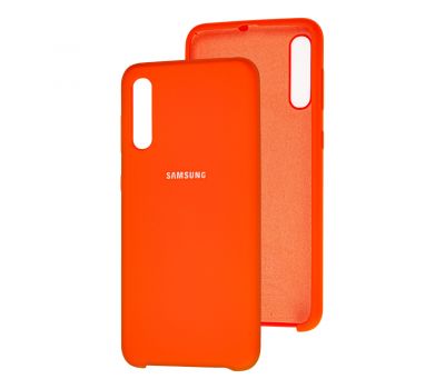 Чохол для Samsung Galaxy A50/A50s/A30s Silky Soft Touch помаранчевий неон