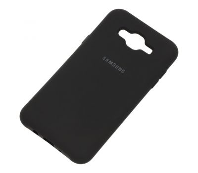 Чохол для Samsung Galaxy J7 (J700) Silicone Full чорний 1113008