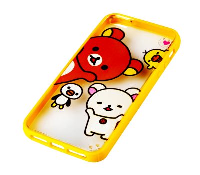 Чохол Hello Kitty для iPhone 5 жовтий 1117443