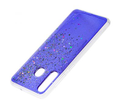 Чохол для Samsung Galaxy A20 / A30 glitter star цукерки бузковий 1118581