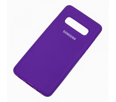Чохол для Samsung Galaxy S10+ (G975) Silicone Full фіолетовий 1118948