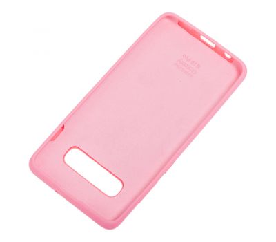 Чохол для Samsung Galaxy S10+ (G975) Silicone Full світло-рожевий 1118940