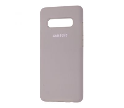Чохол для Samsung Galaxy S10+ (G975) Silicone Full сірий 1118941