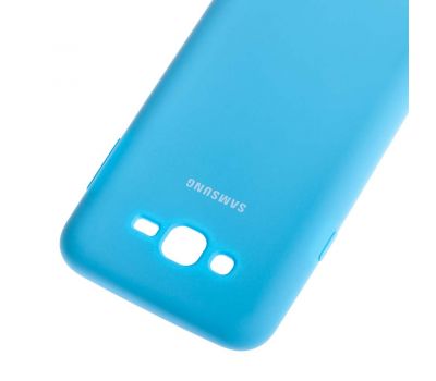 Чохол для Samsung Galaxy J7 (J700) Silky Soft Touch світло синій 1119094