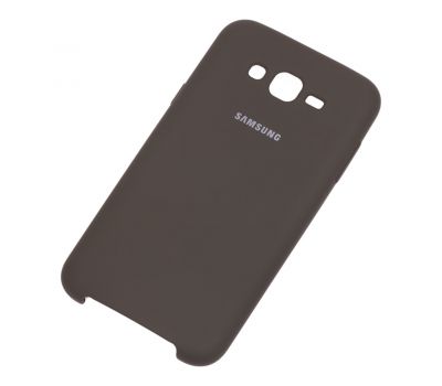 Чохол для Samsung Galaxy J7 (J700) Silky Soft Touch какао 1119082