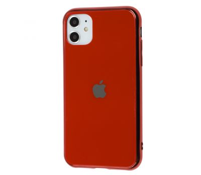 Чохол для iPhone 11 Original glass червоний