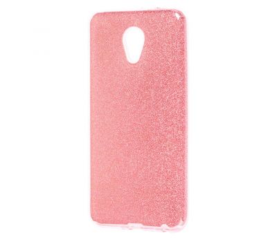 Чохол для Meizu M5 Shining Glitter з блискітками рожеві перли