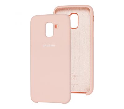 Чохол для Samsung Galaxy J6 2018 (J600) Silky блідо-рожевий