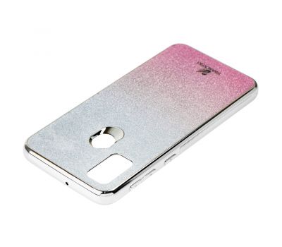 Чохол для Samsung Galaxy M21 / M30s Swaro glass сріблясто-рожевий 1126251