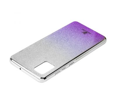 Чохол для Samsung Galaxy A51 (A515) Swaro glass сріблясто-фіолетовий 1126203