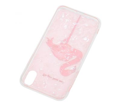 Чохол для iPhone X / Xs Blood of Jelly "рожевий фламінго" 1131884