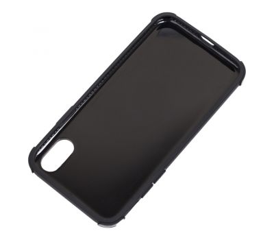 Чохол для iPhone X/Xs carbon "Stylish" чорний 1131890