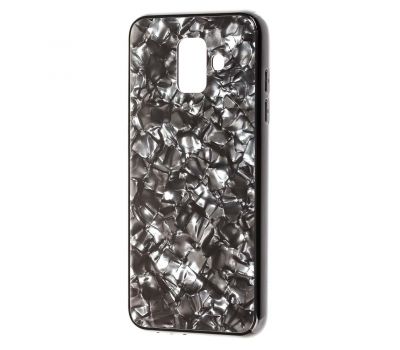 Чохол для Samsung Galaxy A6 2018 (A600) Jelly мармур чорний