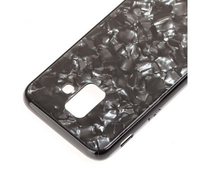 Чохол для Samsung Galaxy A6 2018 (A600) Jelly мармур чорний 1133574
