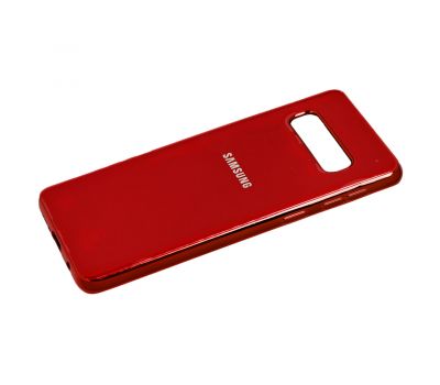Чохол для Samsung Galaxy S10 (G973) Silicone case (TPU) червоний 1135617
