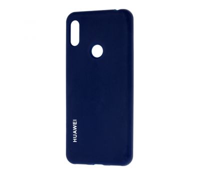 Чохол для Huawei Y6 2019 Silicone cover синій