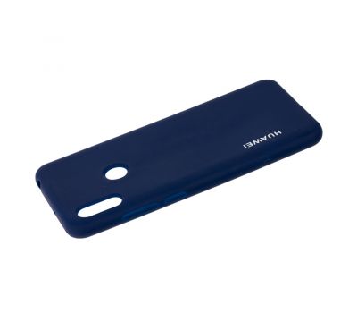 Чохол для Huawei Y6 2019 Silicone cover синій 1140561