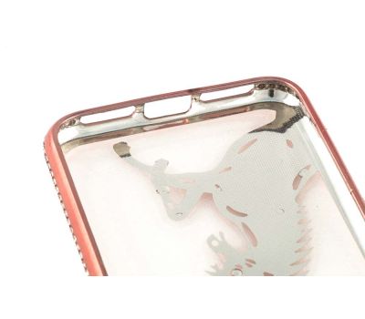 Чохол для Xiaomi Redmi 4x Kingxbar Diamond Єдиноріг рожевий 1141305
