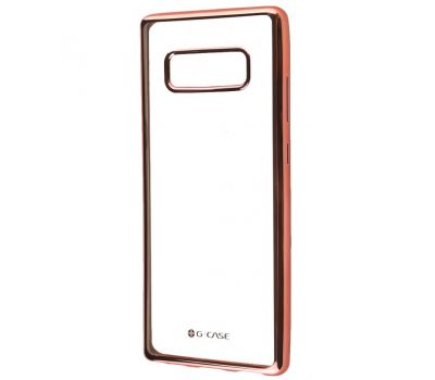 Чохол для Samsung Galaxy Note 8 (N950) G-Case Plating рожевий