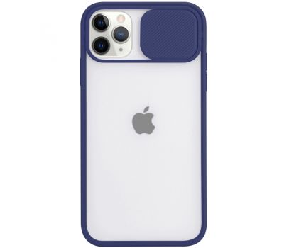 Чохол для iPhone 11 Pro Max LikGus Camshield camera protect синій 1145890