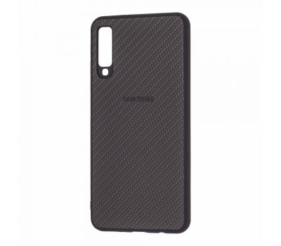 Чохол Samsung Galaxy A7 2018 (A750) Carbon New чорний