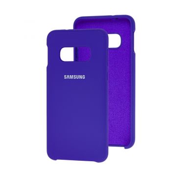 Чохол Samsung Galaxy S10e (G970) Silky Soft Touch фіолетовий