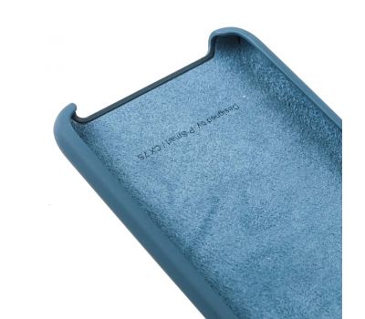 Чохол для Huawei P Smart Silky Soft Touch "синій" 115806