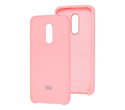 Чохол для Xiaomi Redmi 5 Plus Silky Soft Touch "світло-рожевий"