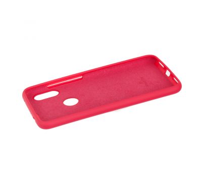 Чохол для Xiaomi Redmi Note 6 Pro Silicone Full рожево-червоний 1151789