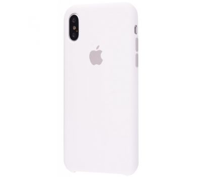 Чохол silicone case для iPhone Xs Max білий 1153231