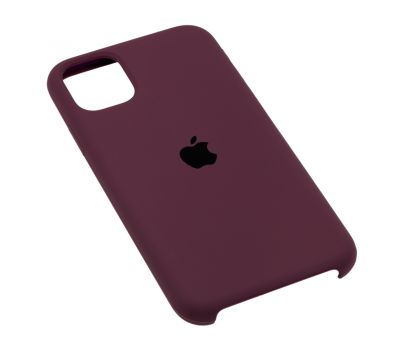 Чохол Silicone для iPhone 11 case maroon 1154554