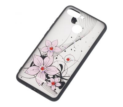 Чохол для Xiaomi Redmi 6 "квіти стрази 9" 1156324