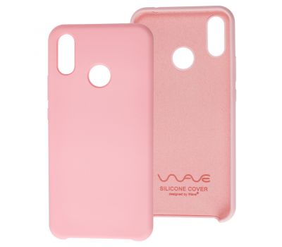 Чохол для Huawei P Smart Plus Wave Silky Soft Touch світло-рожевий