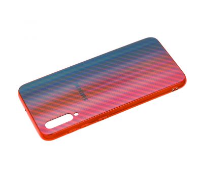 Чохол для Samsung Galaxy A50/A50s/A30s Carbon Gradient Hologram червоний 1157229