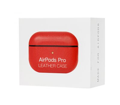 Чохол для AirPods Pro Leather case "червоний" 1159640
