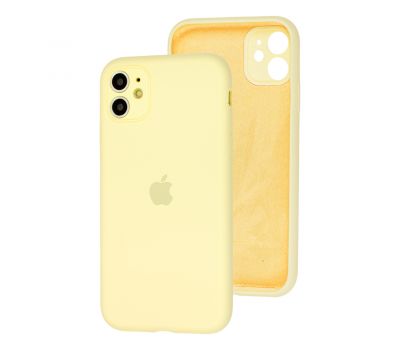 Чохол для iPhone 11 Pro Max Silicone Slim Full camera mellow yellow 1160228