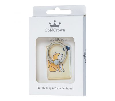 Кільце тримач Gold Crown Little Cute dog 1166135