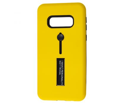Чохол для Samsung Galaxy S10e (G970) Kickstand жовтий