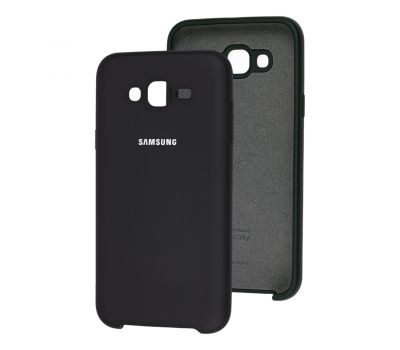 Чохол для Samsung Galaxy J7 (J700) Silky Soft Touch чорний